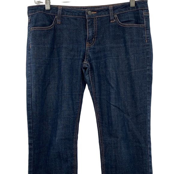 FOREVER 21 DARK BLUE JEANS WOMENS SIZE 30 - Picture 2 of 5